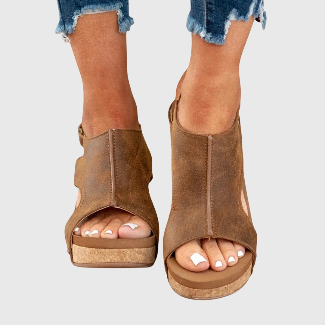 Women's Open-Toe Wedge Sandals