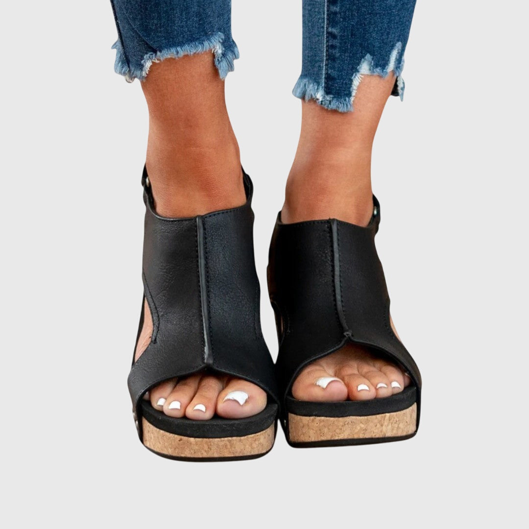 Women's Open-Toe Wedge Sandals