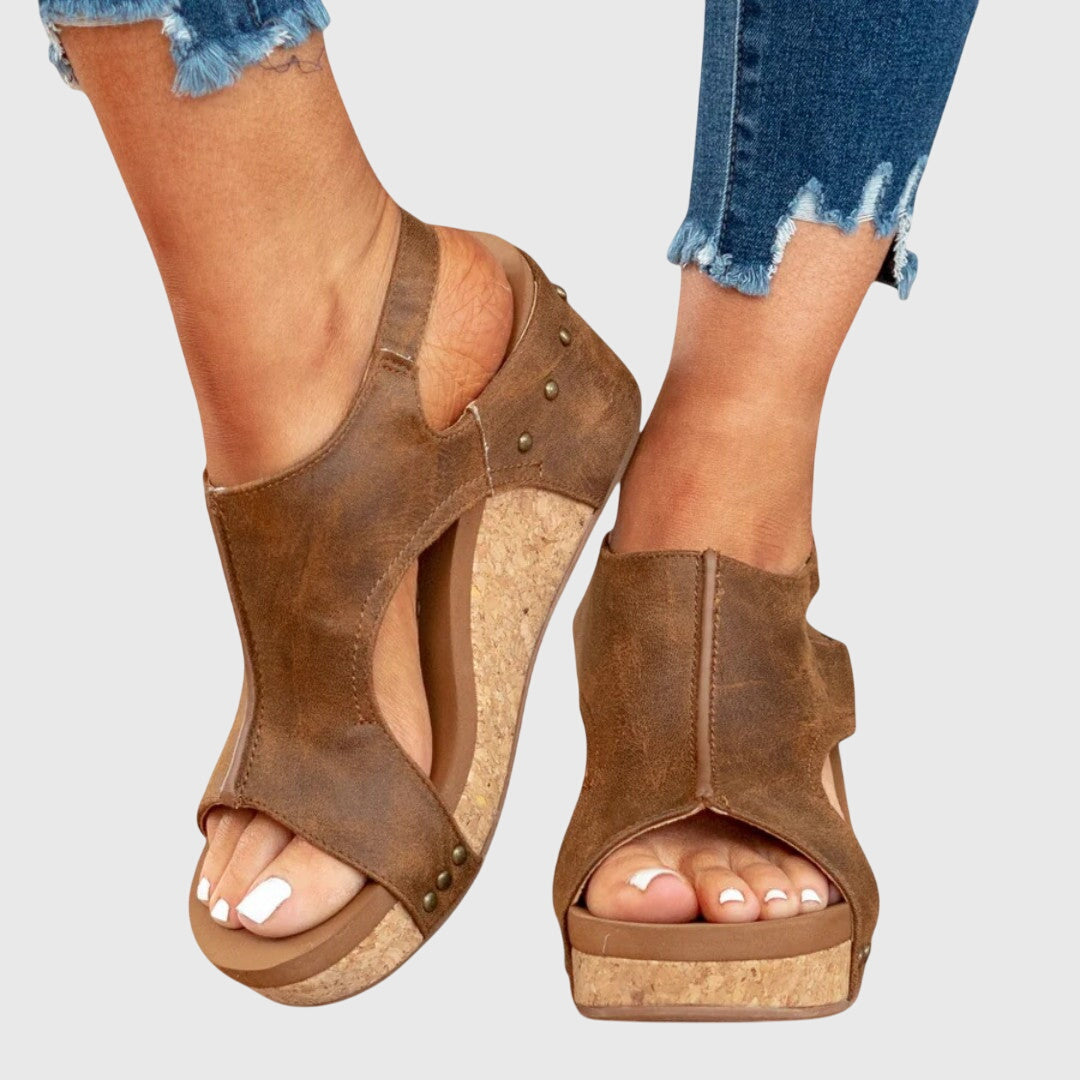 Women's Open-Toe Wedge Sandals