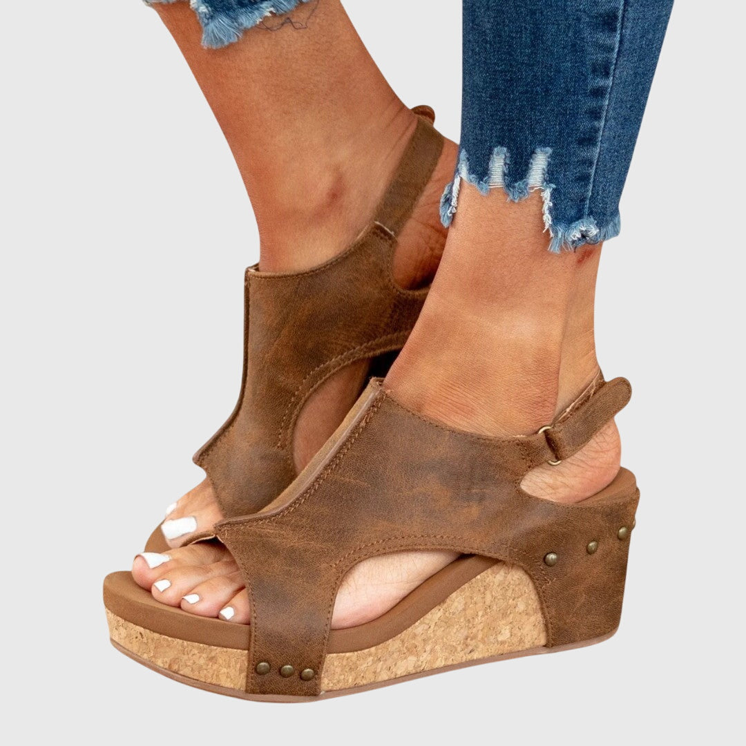 Women's Open-Toe Wedge Sandals