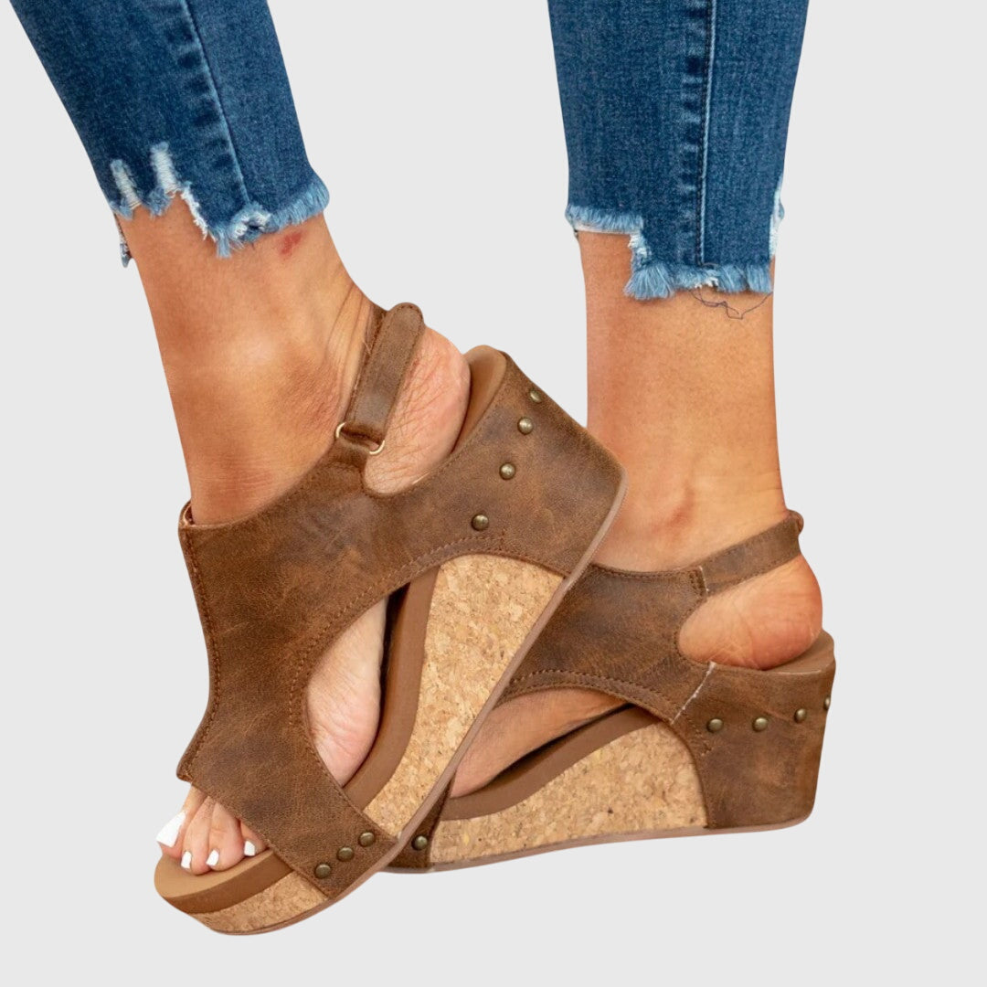 Women's Open-Toe Wedge Sandals