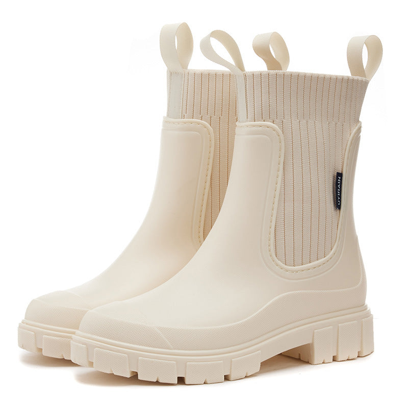 Women's Orthopedic Ankle Boots with Treaded Sole