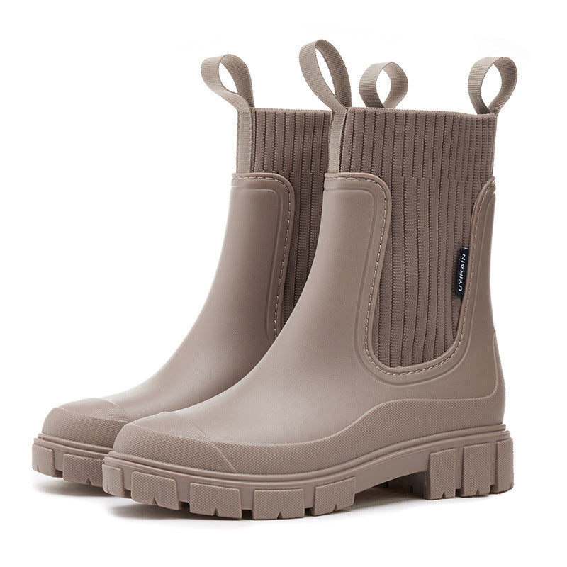 Women's Orthopedic Ankle Boots with Treaded Sole