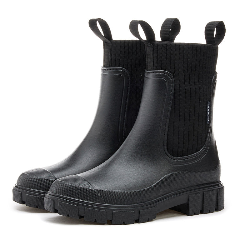 Women's Orthopedic Ankle Boots with Treaded Sole
