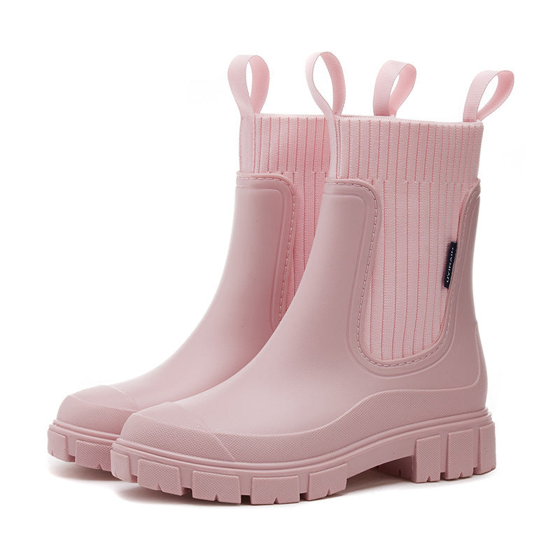 Women's Orthopedic Ankle Boots with Treaded Sole