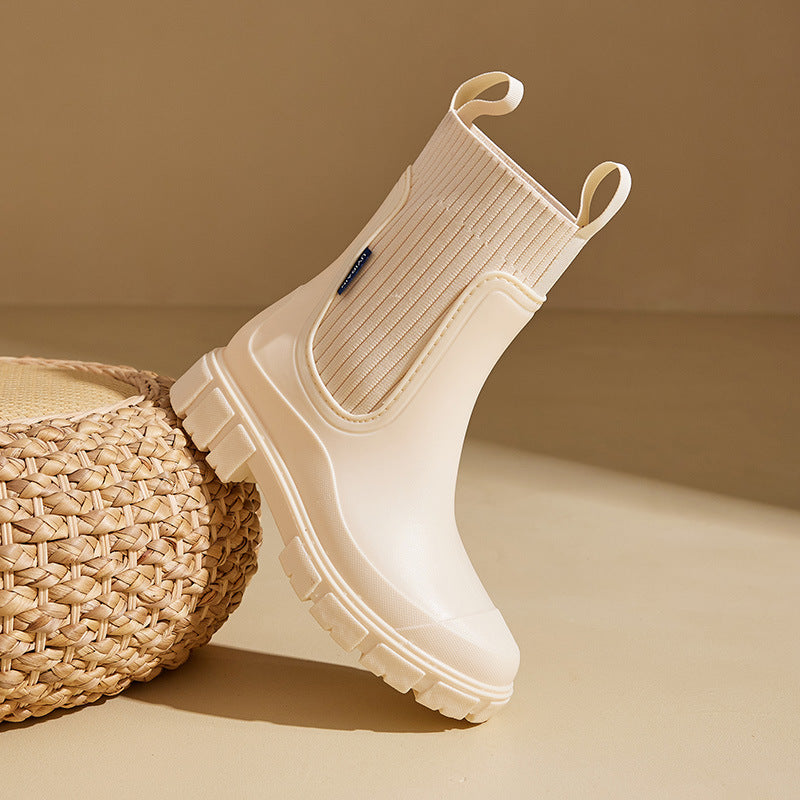 Women's Orthopedic Ankle Boots with Treaded Sole