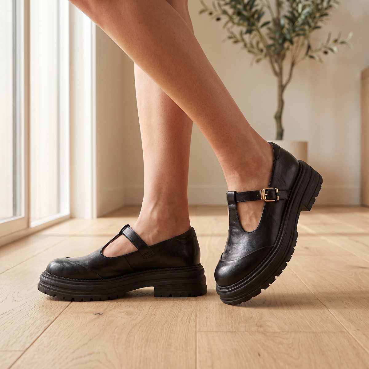 Women's Orthopedic Mary Jane Shoes | Adjustable Strap