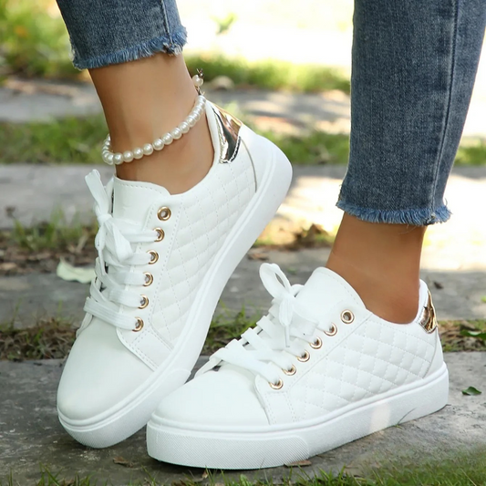 Women's Orthopedic Quilted Sneakers