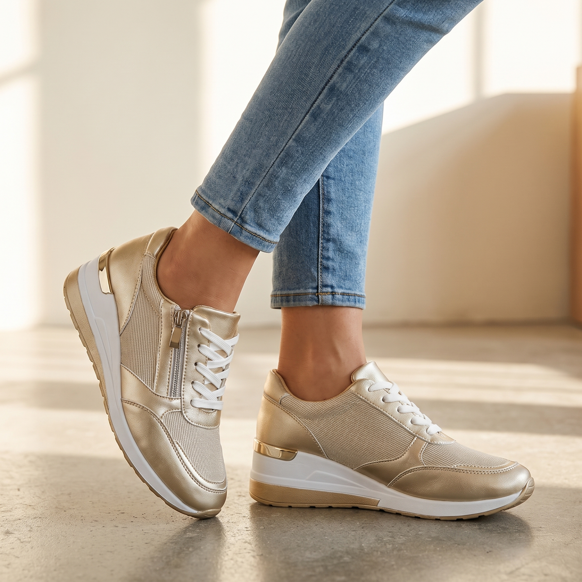 Women's Orthopedic Shoes with Ergonomic Design & Cushioned Sole