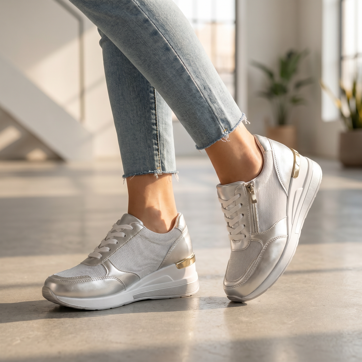 Women's Orthopedic Shoes with Ergonomic Design & Cushioned Sole
