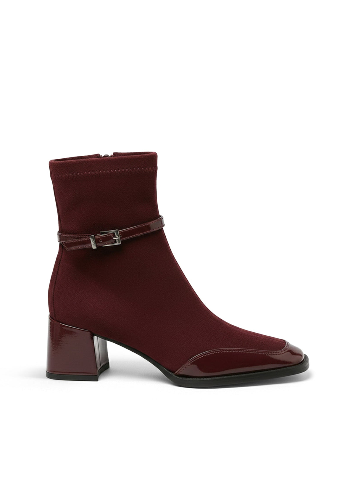 Women's Orthopedic Square Toe Ankle Boots