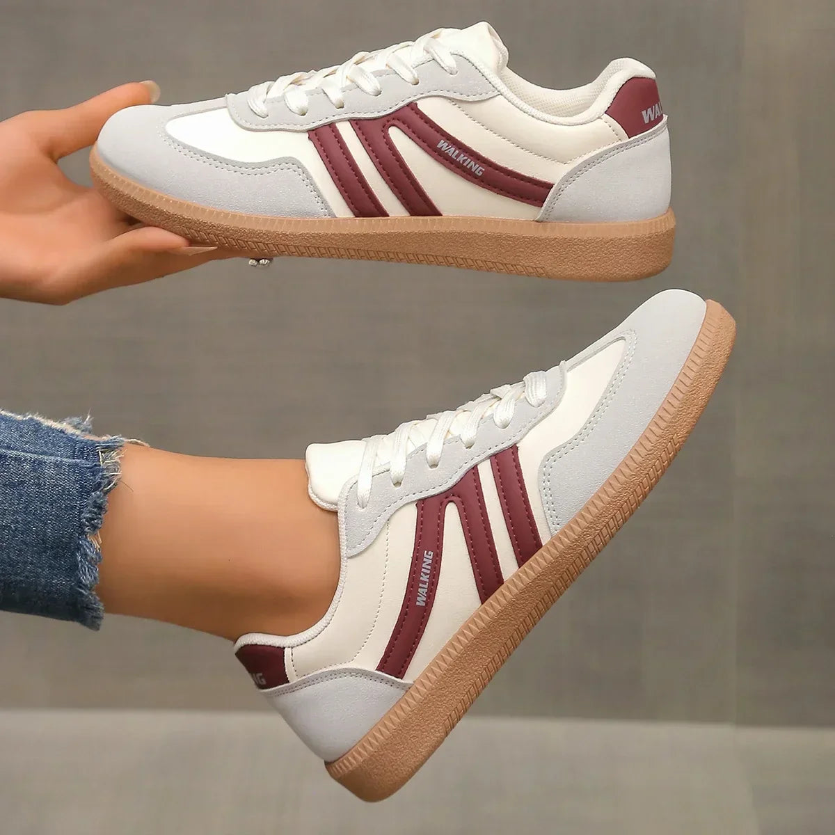 Women's Orthopedic Walking Sneakers with Arch Support