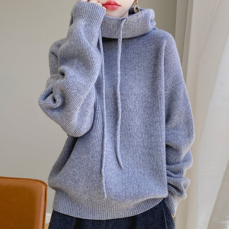 Women's Oversized Hooded Jumper