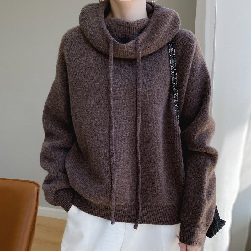 Women's Oversized Hooded Jumper