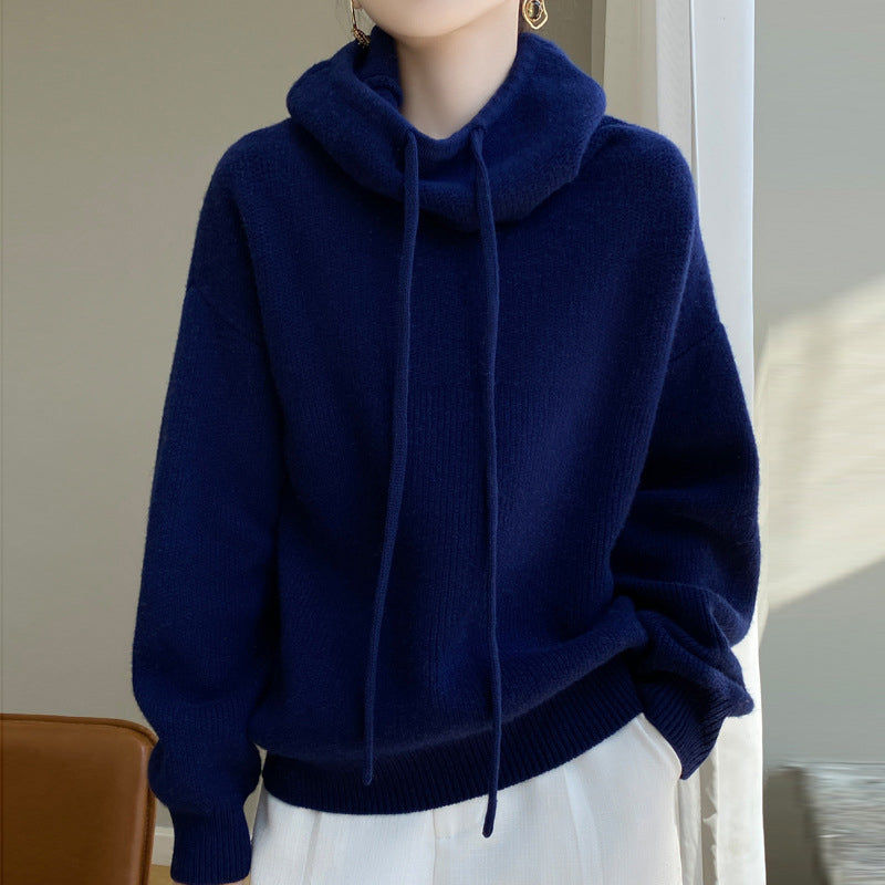 Women's Oversized Hooded Jumper