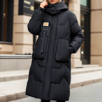 Women's Oversized Long Quilted Coat
