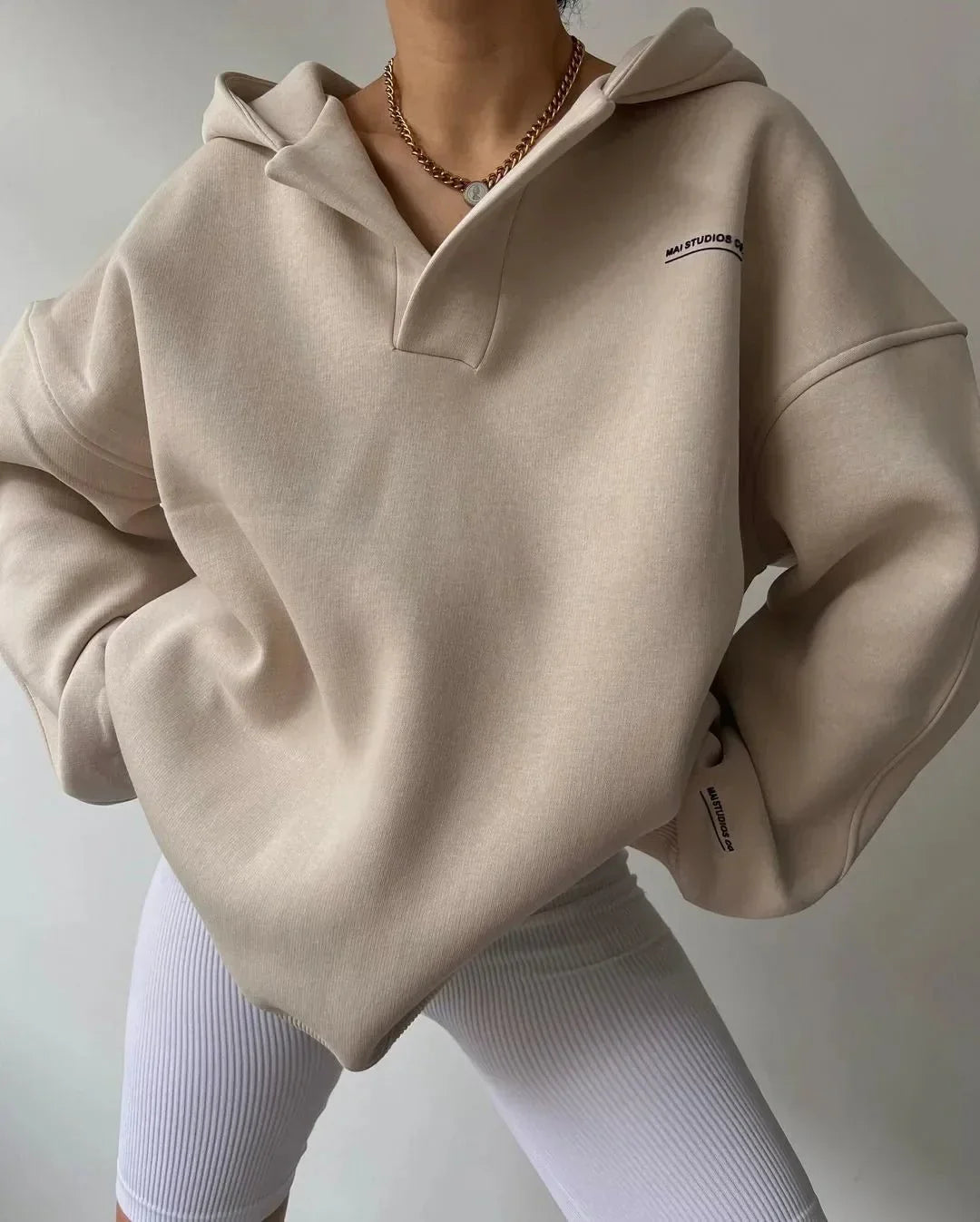 Women's Oversized Pullover Hoodie