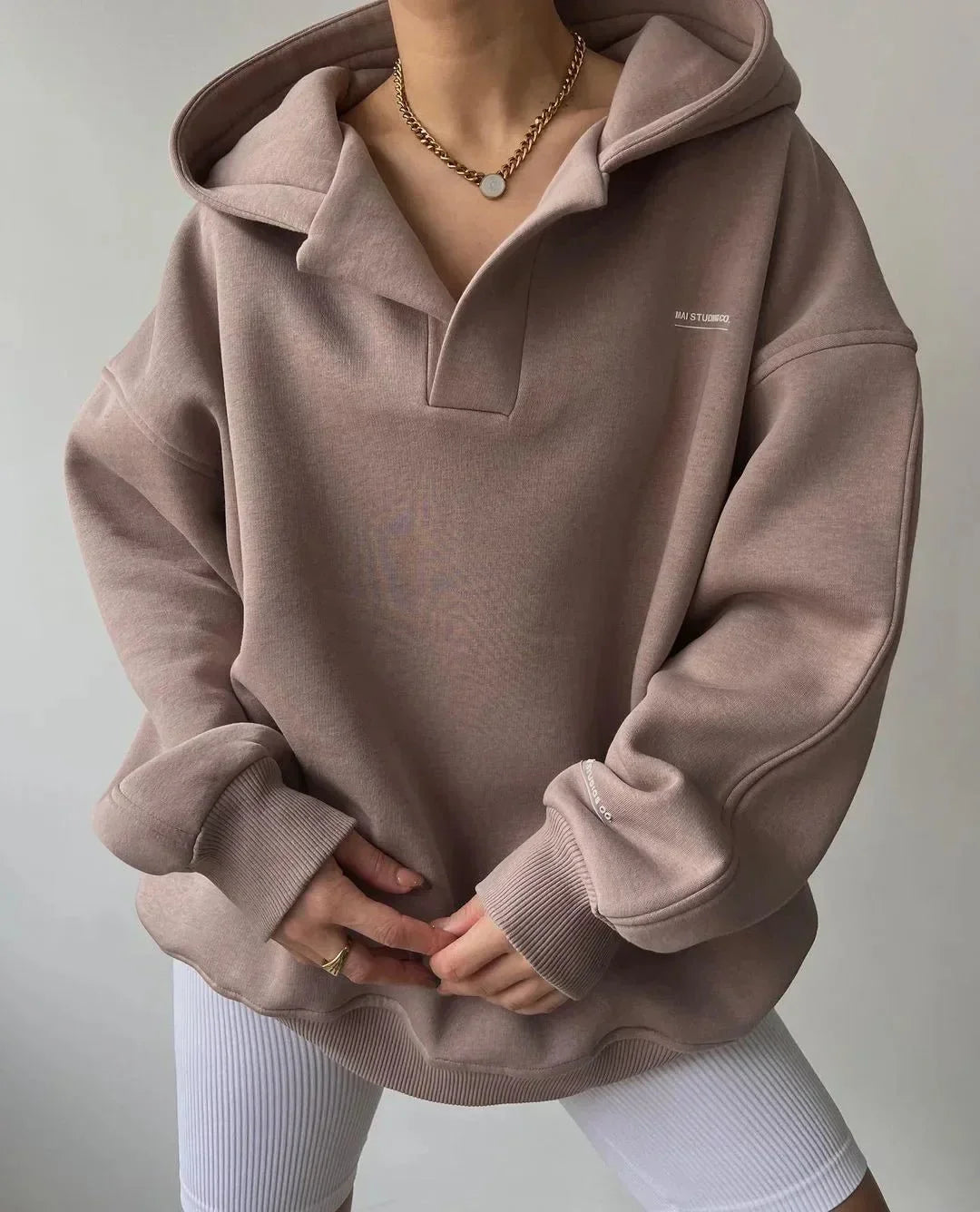 Women's Oversized Pullover Hoodie