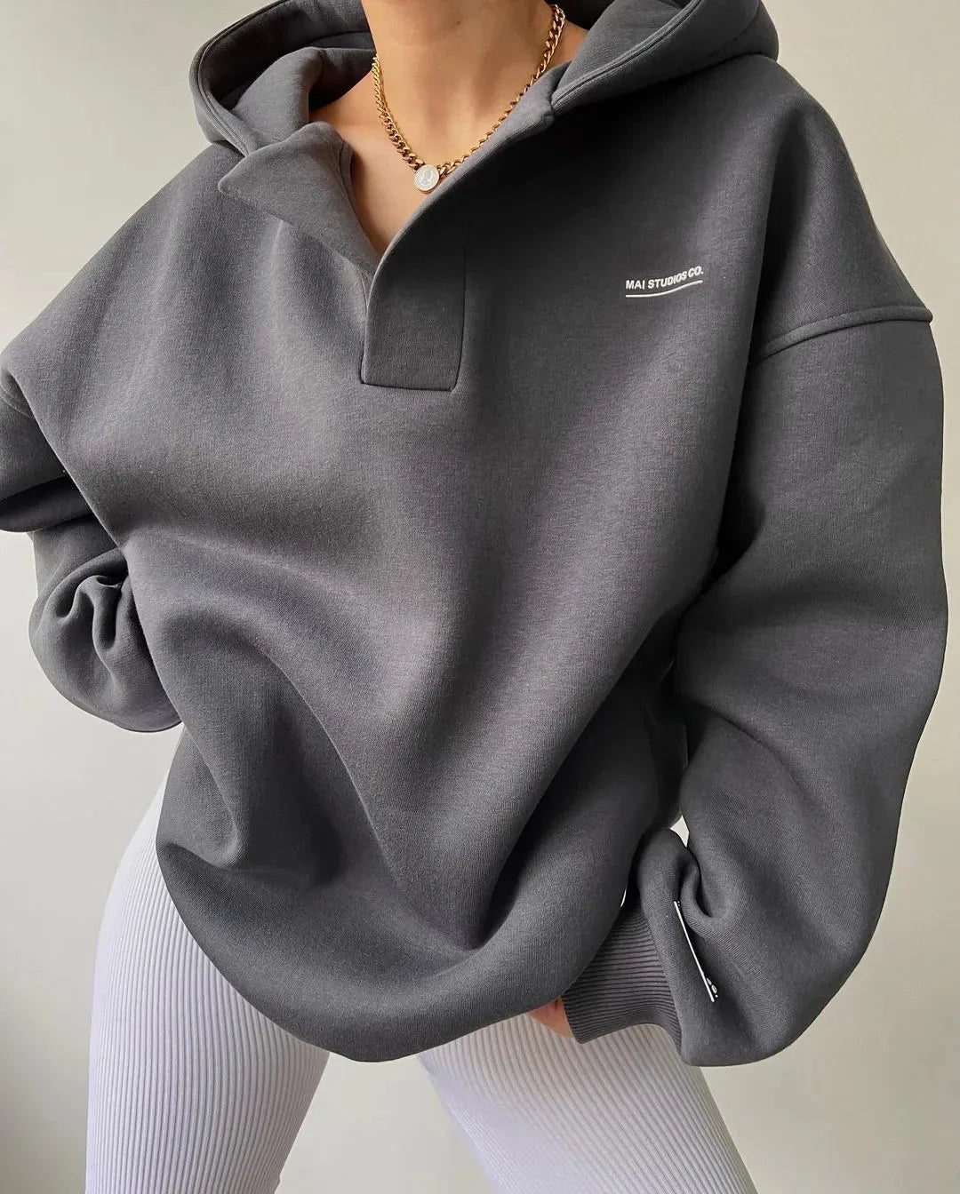 Women's Oversized Pullover Hoodie
