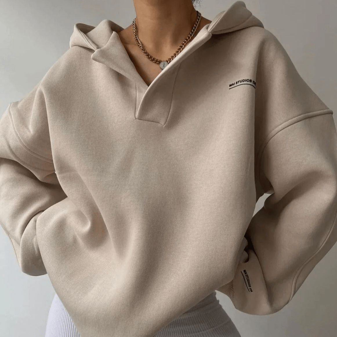 Women's Oversized Pullover Hoodie