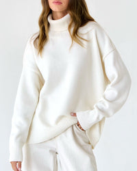 Women's Oversized Roll Neck Jumper