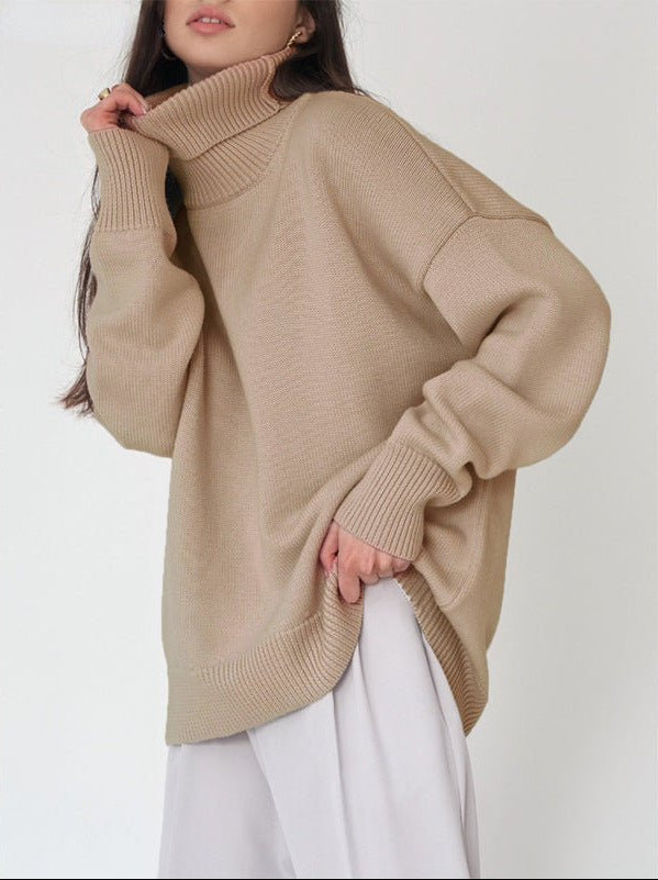 Women's Oversized Roll Neck Jumper
