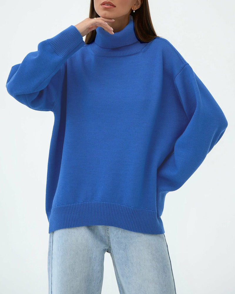 Women's Oversized Roll Neck Jumper