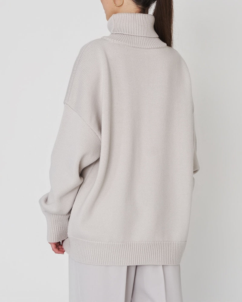 Women's Oversized Roll Neck Jumper