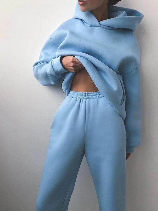Women's Oversized Tracksuit with Hoodie