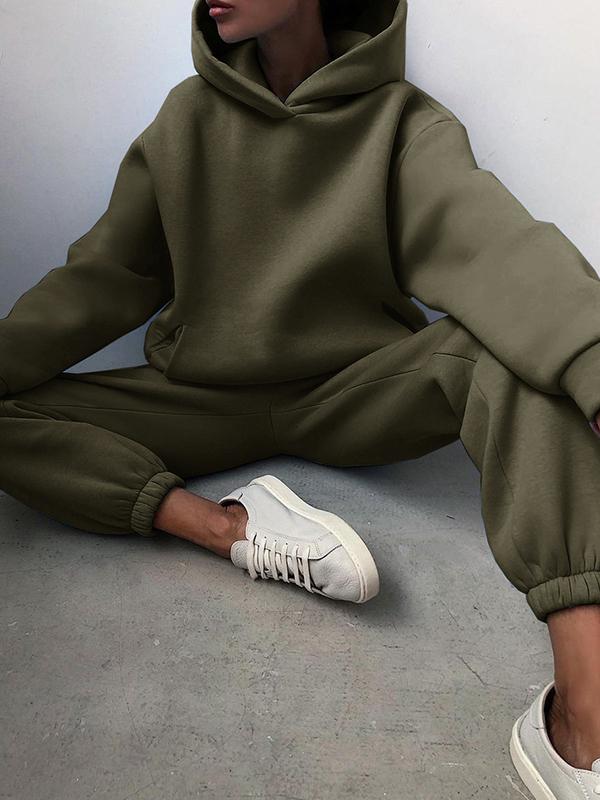 Women's Oversized Tracksuit with Hoodie