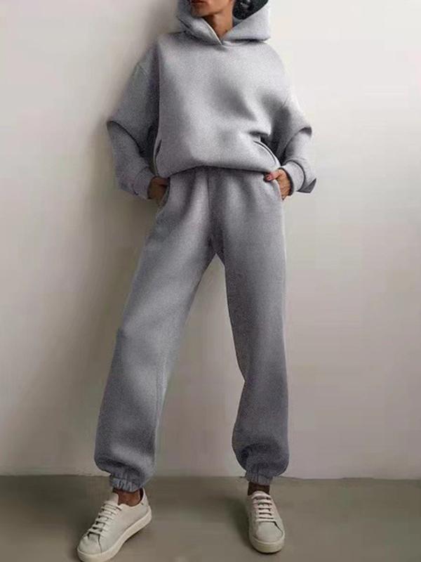 Women's Oversized Tracksuit with Hoodie