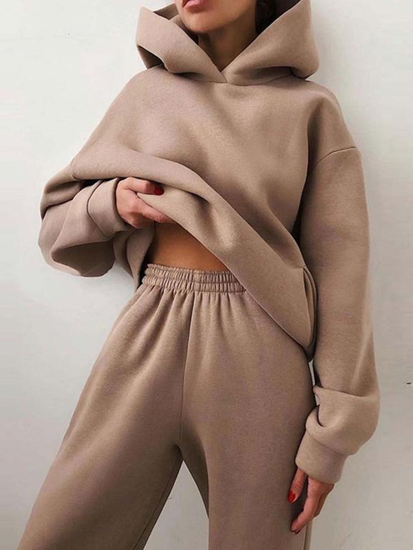 Women's Oversized Tracksuit with Hoodie
