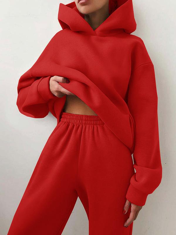 Women's Oversized Tracksuit with Hoodie