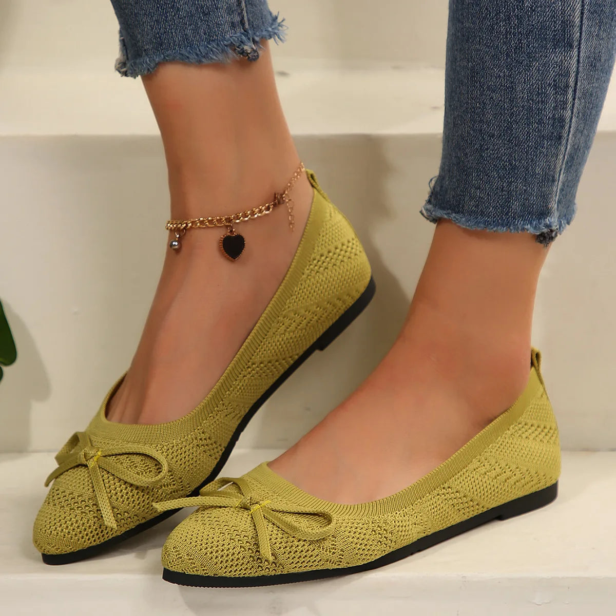Women's Pointed-Toe Ballet Flats