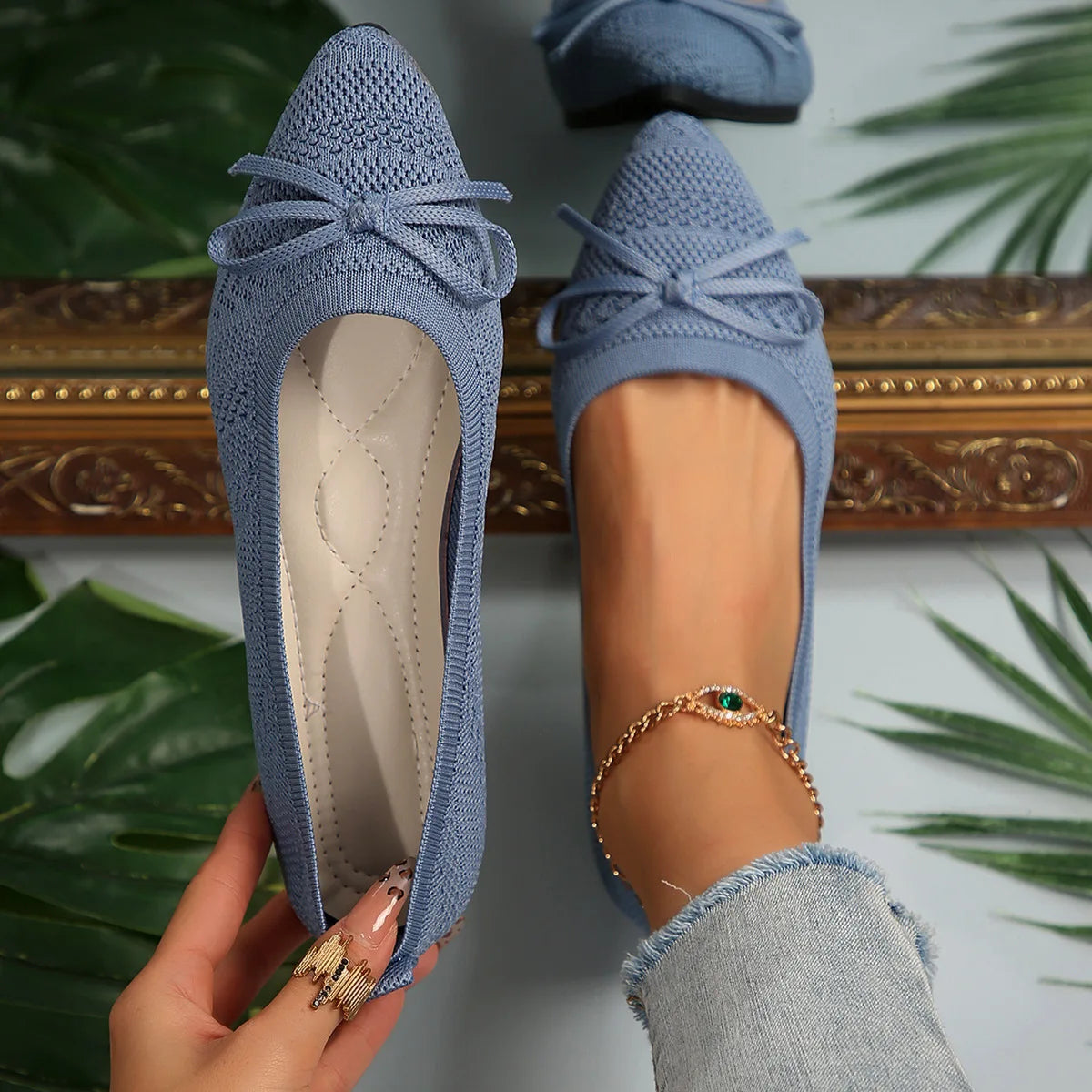 Women's Pointed-Toe Ballet Flats