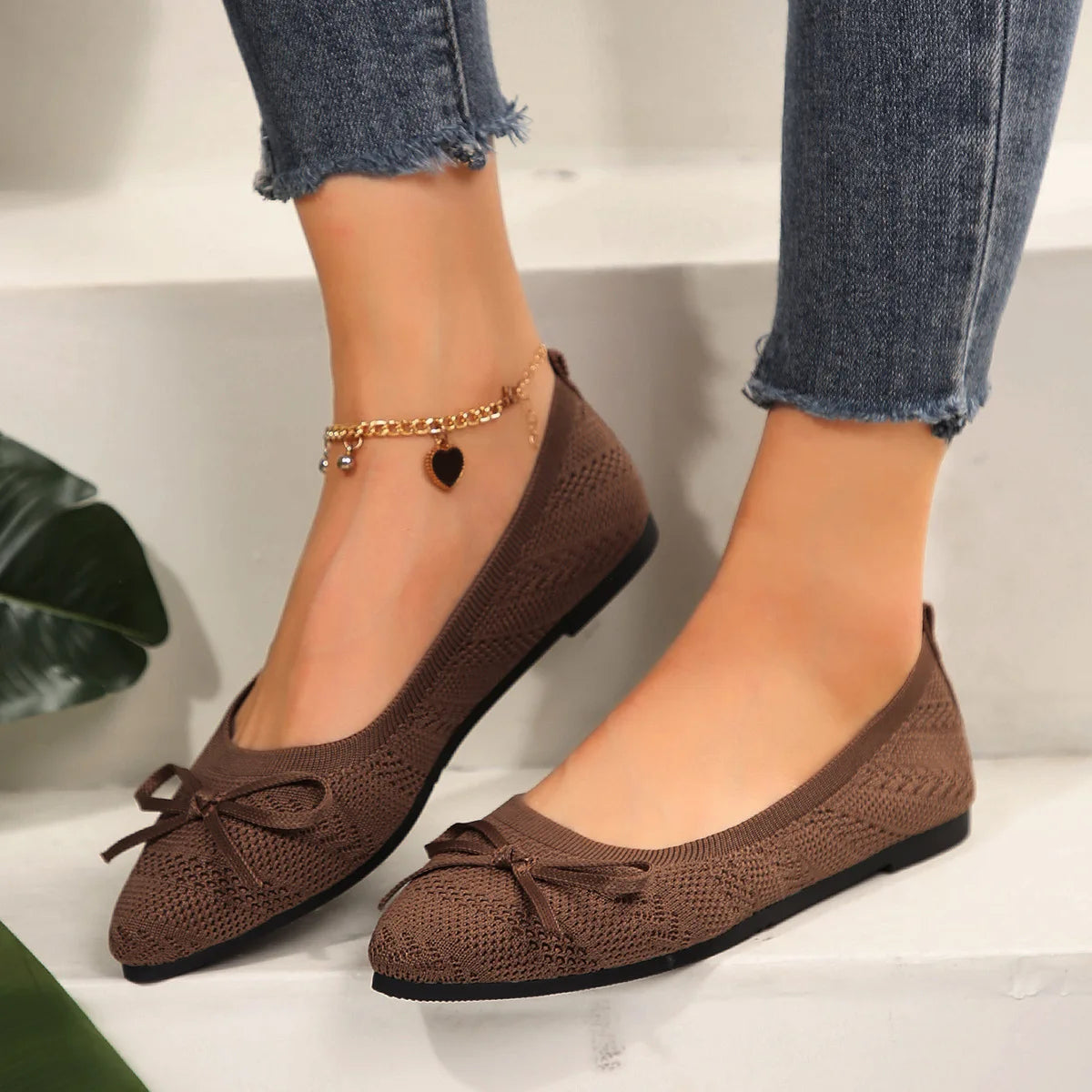 Women's Pointed-Toe Ballet Flats