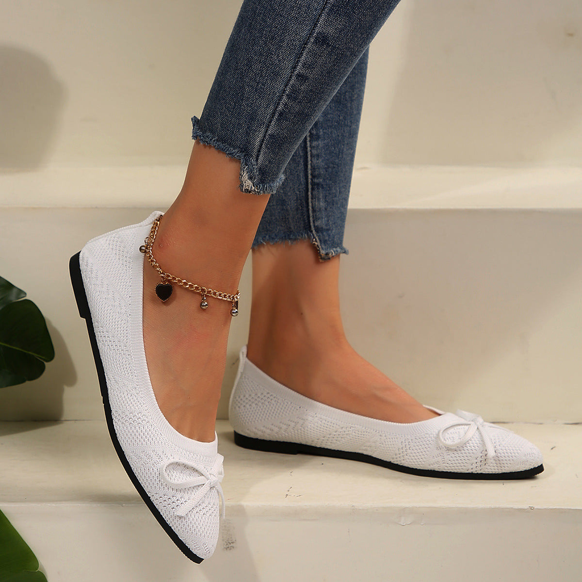 Women's Pointed-Toe Ballet Flats