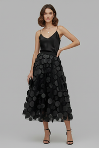 Women's Polka Dot Full Skirt