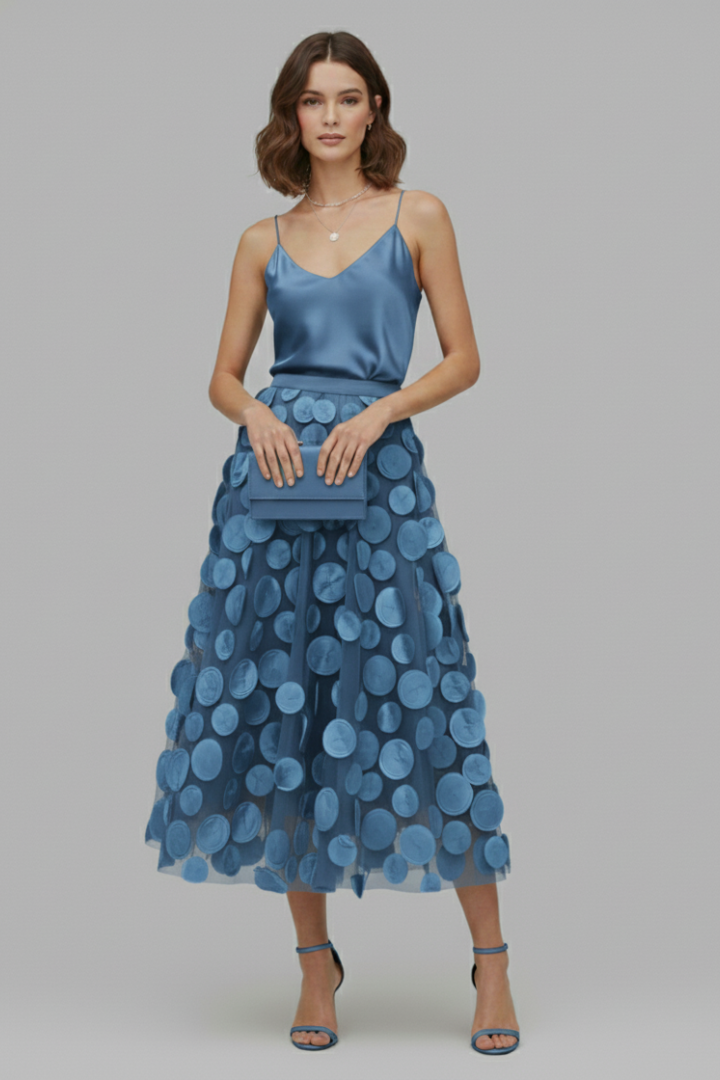 Women's Polka Dot Full Skirt