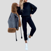 Women's Relaxed Fit Tracksuit Set