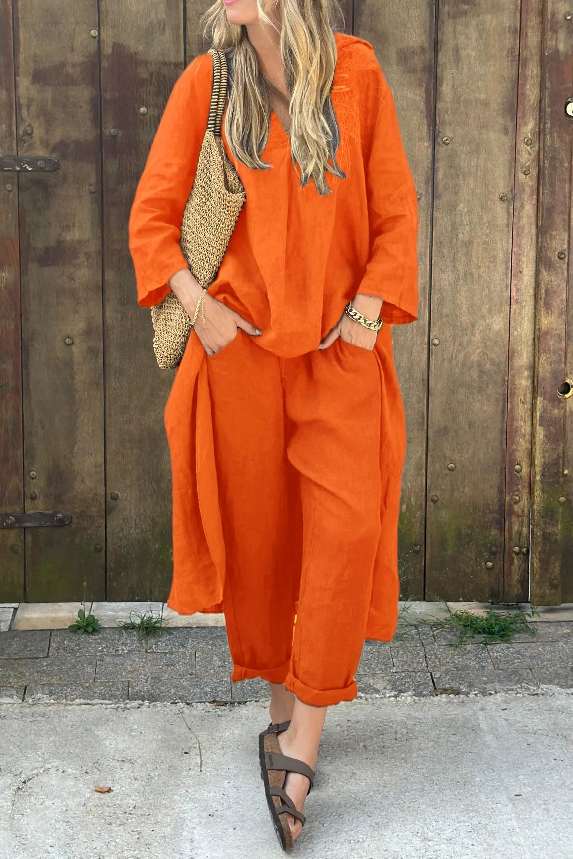 Women's Relaxed Fit Two-Piece Set
