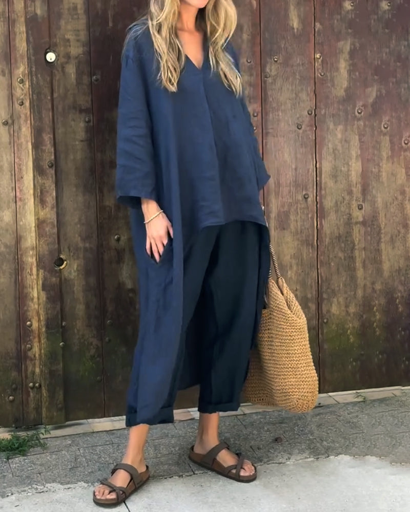 Women's Relaxed Fit Two-Piece Set