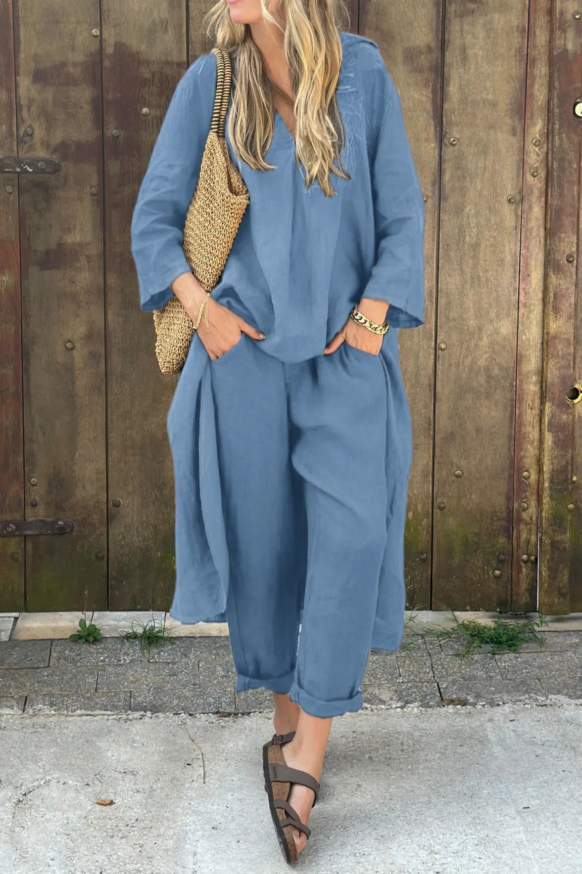 Women's Relaxed Fit Two-Piece Set