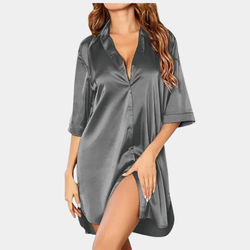 Women's Satin Nightshirt