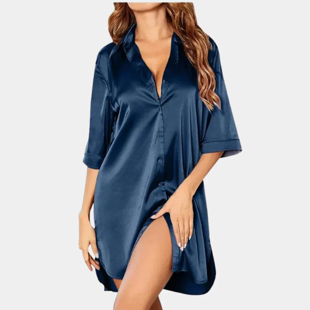 Women's Satin Nightshirt