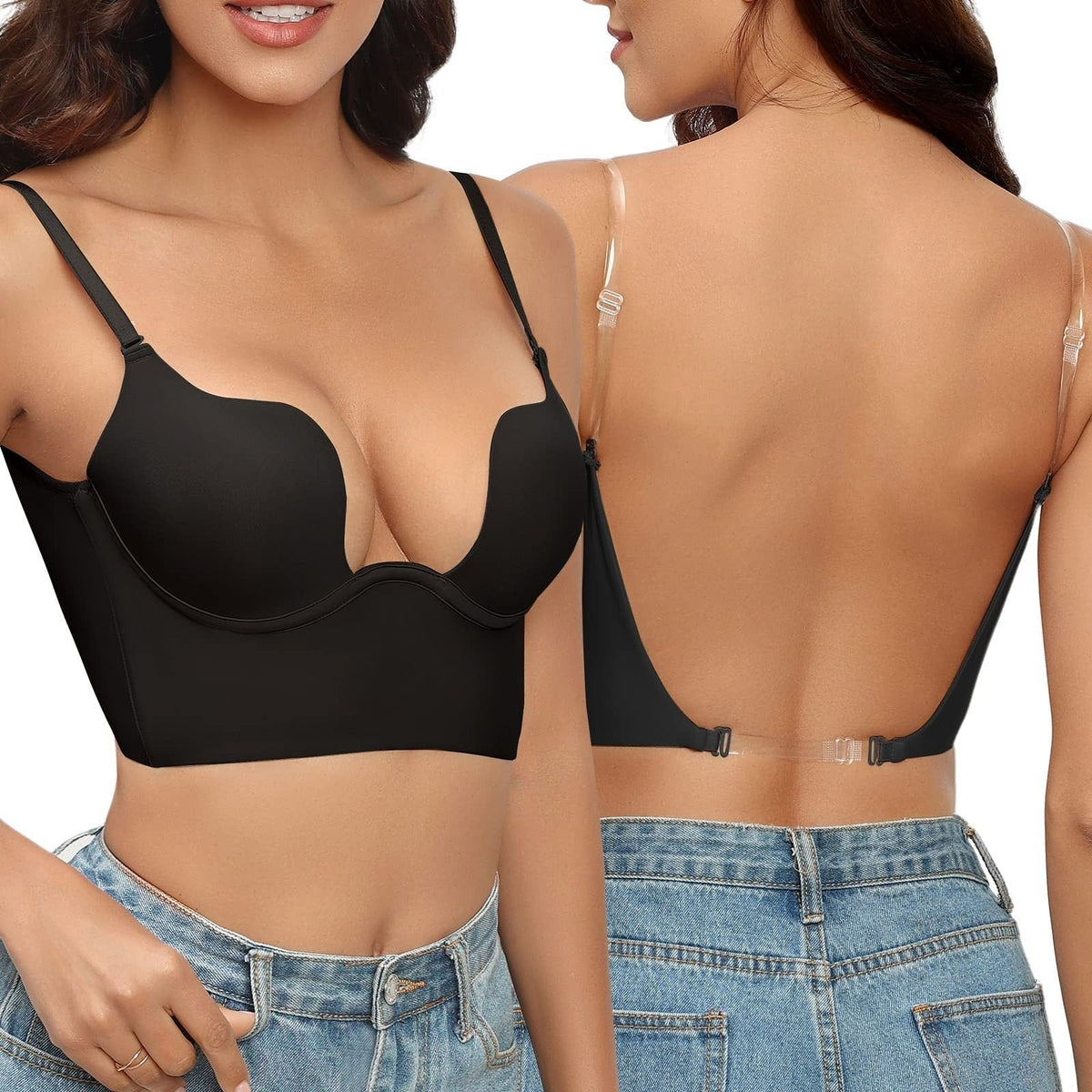 Women's Seamless Backless Bra