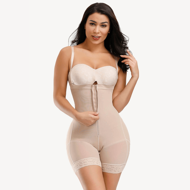 Women's Shapewear Bodysuit with Tummy Control and Hip Lift