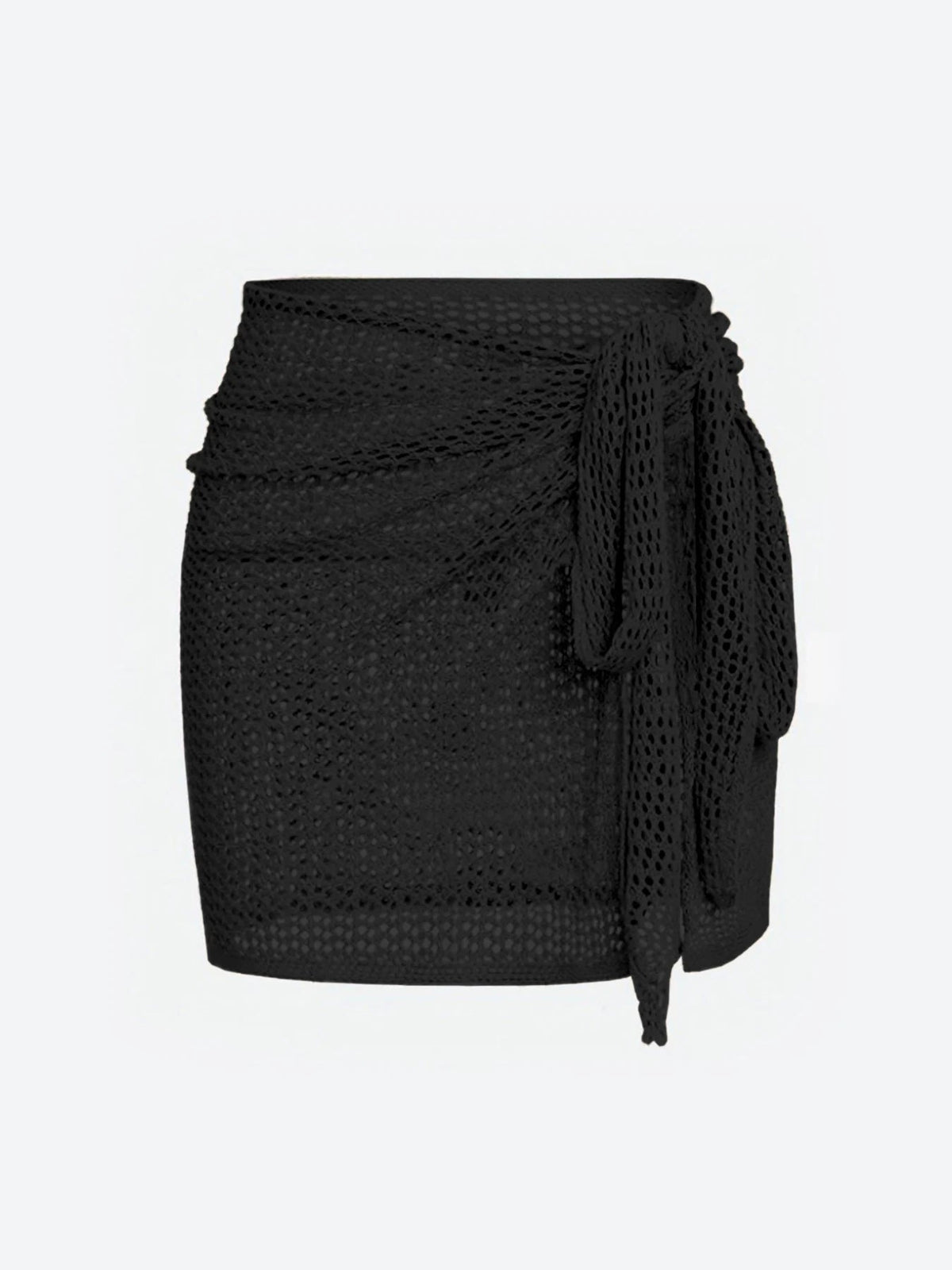 Women's Sheer Knit Beach Cover-Up Skirt