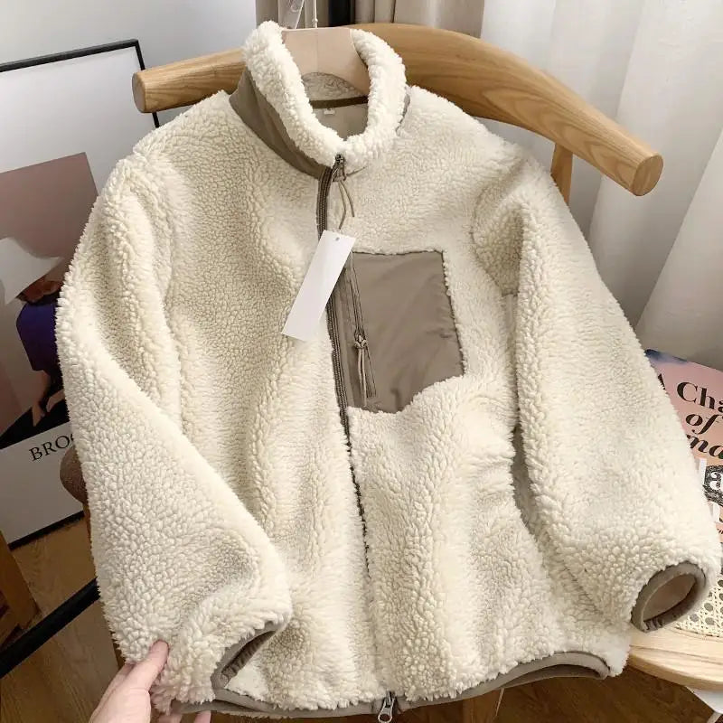 Women's Sherpa Zip-Up Jacket