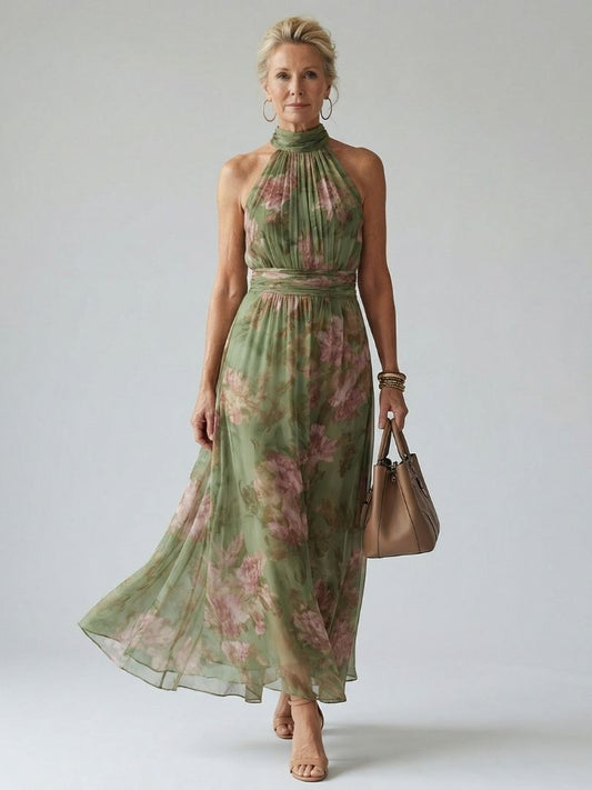 Women's Sleeveless Maxi Dress